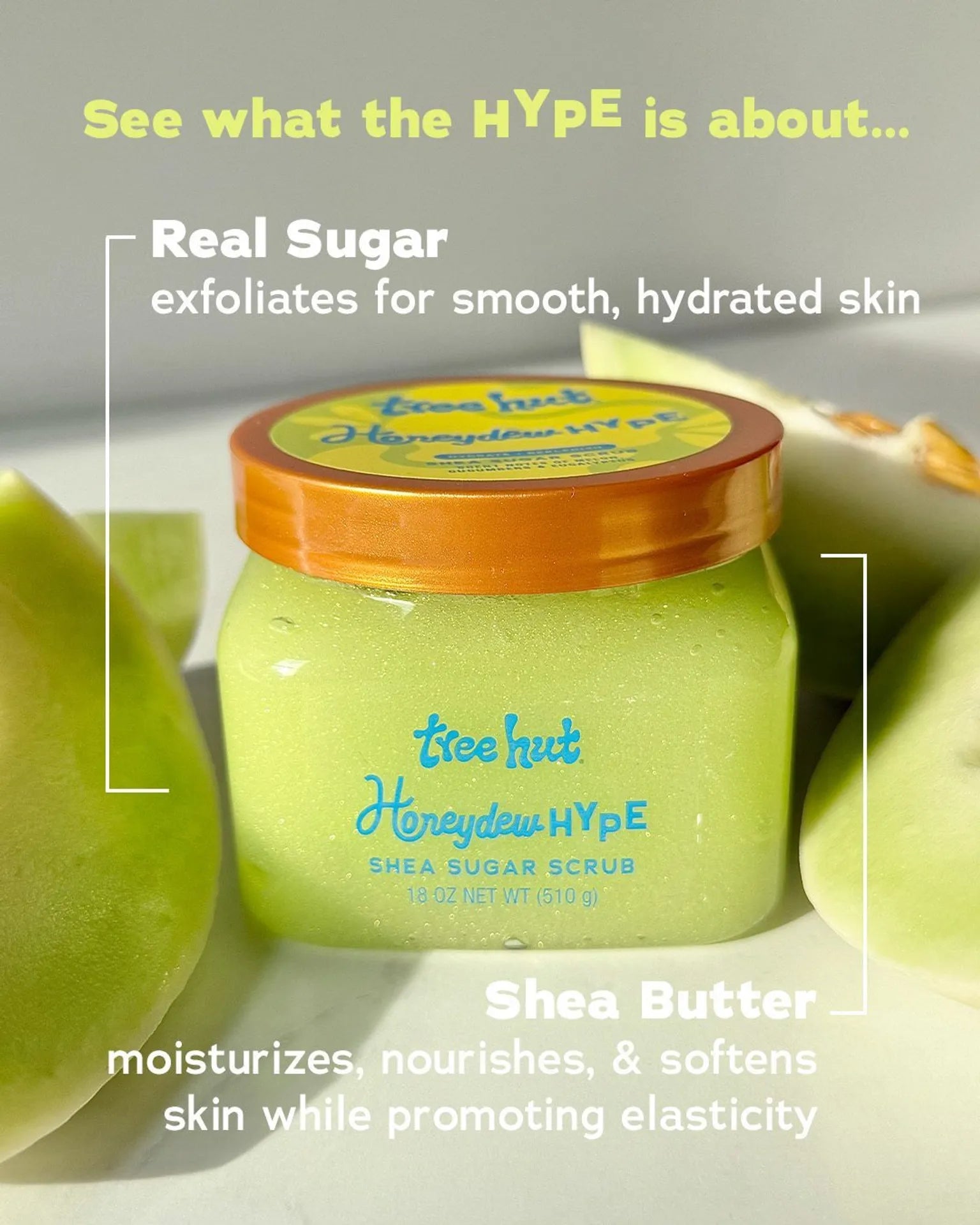 Honeydew Hype Shea Sugar Scrub - Image 8