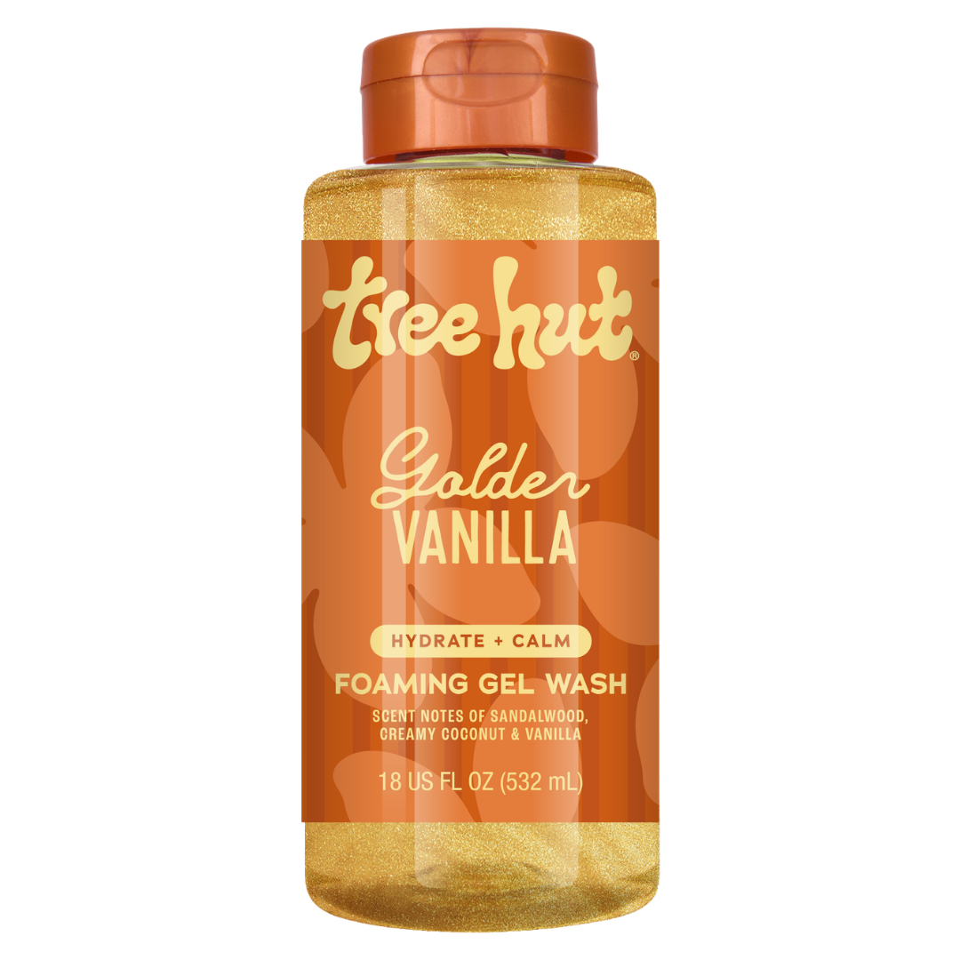Golden Vanilla Foaming Gel Wash