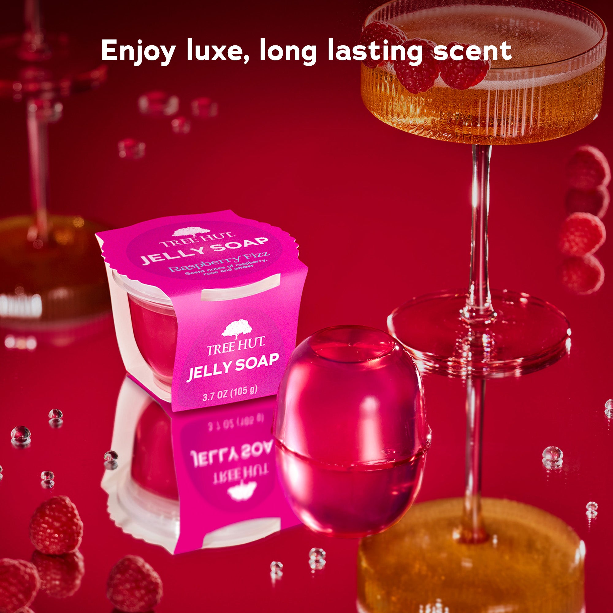 Raspberry Fizz Jelly Soap - Image 2