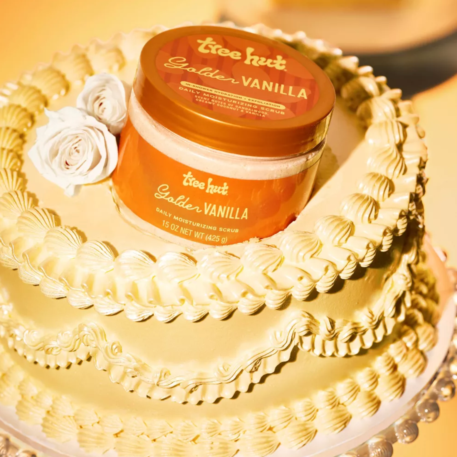 Golden Vanilla Daily Moisturizing Scrub - Image 5