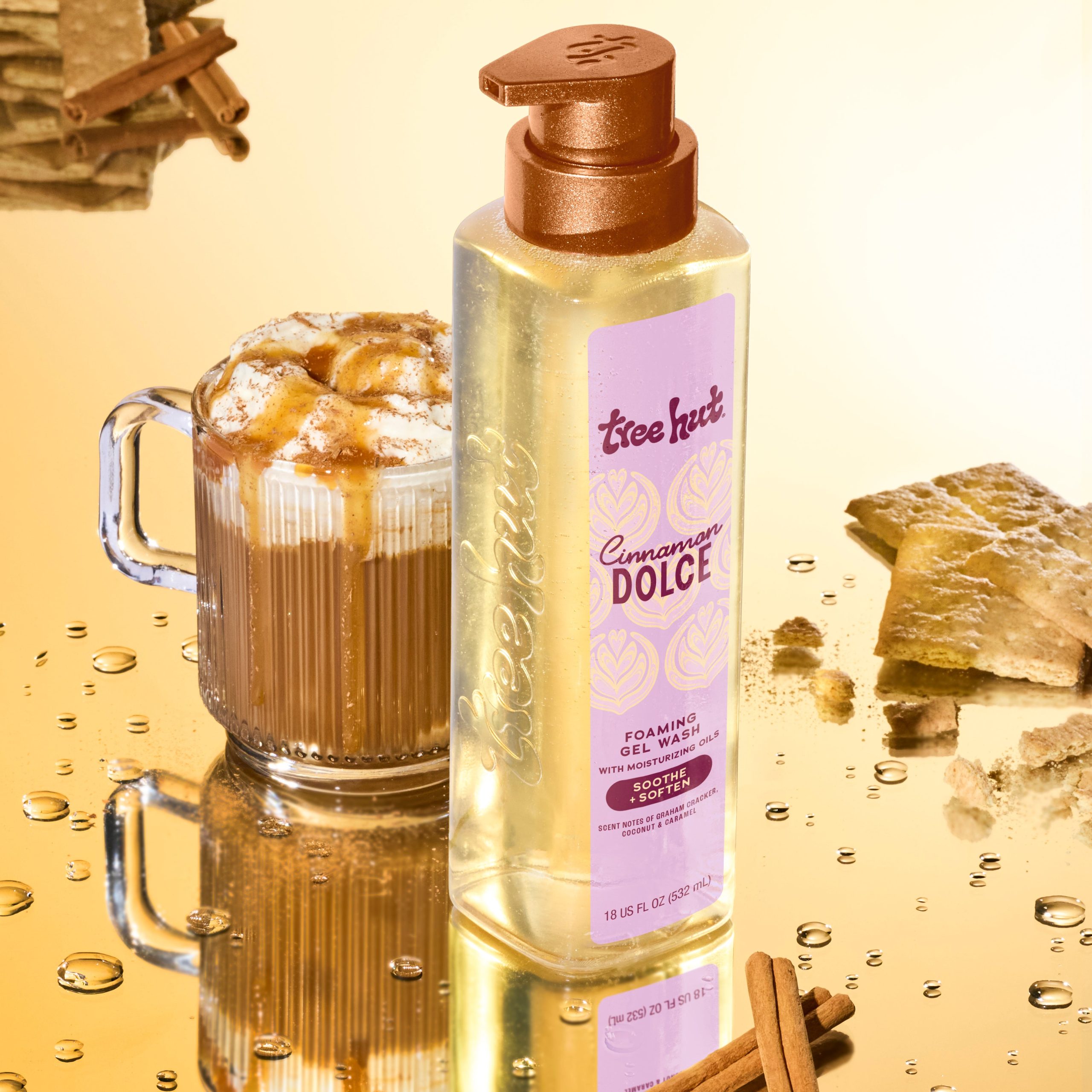 Cinnamon Dolce Foaming Gel Wash - Image 3