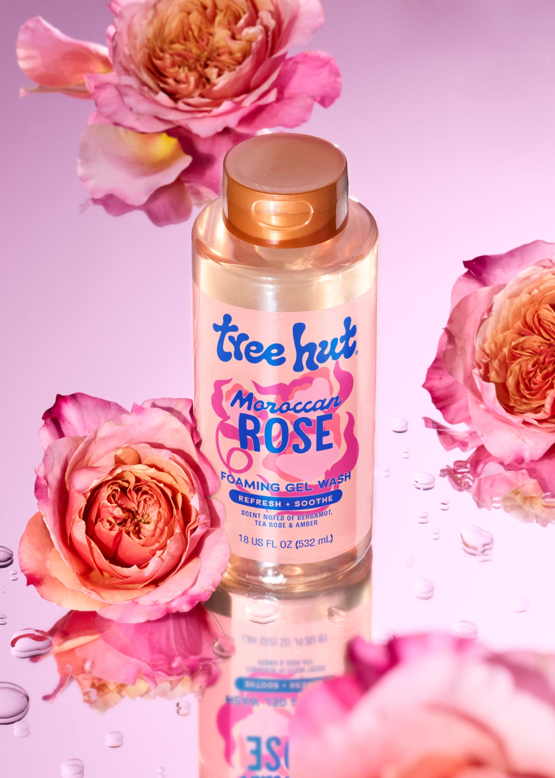 moroccan rose foaming gel wash - Image 4