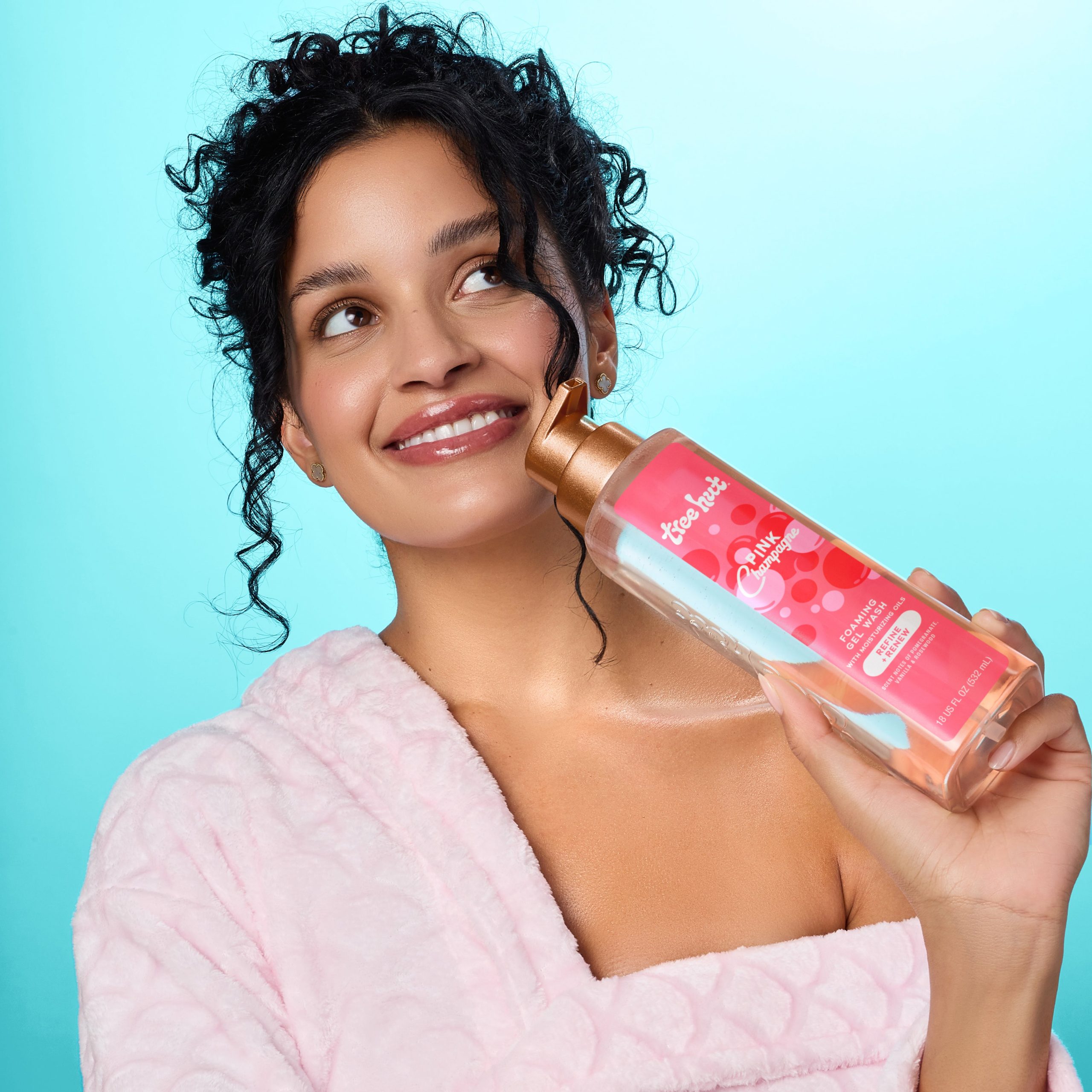 Pink Champagne Foaming Gel Wash - Image 2