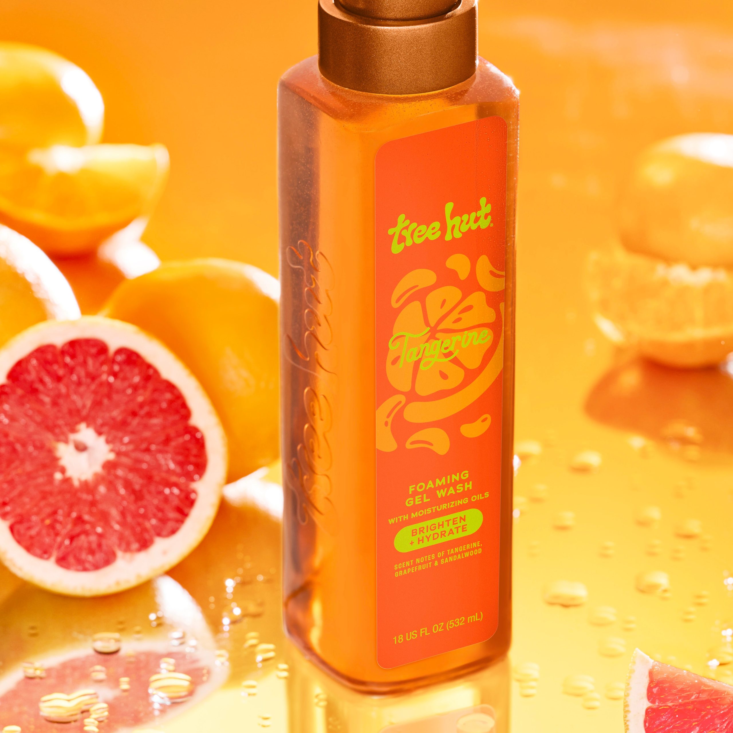 Tangerine Foaming Gel Wash - Image 4