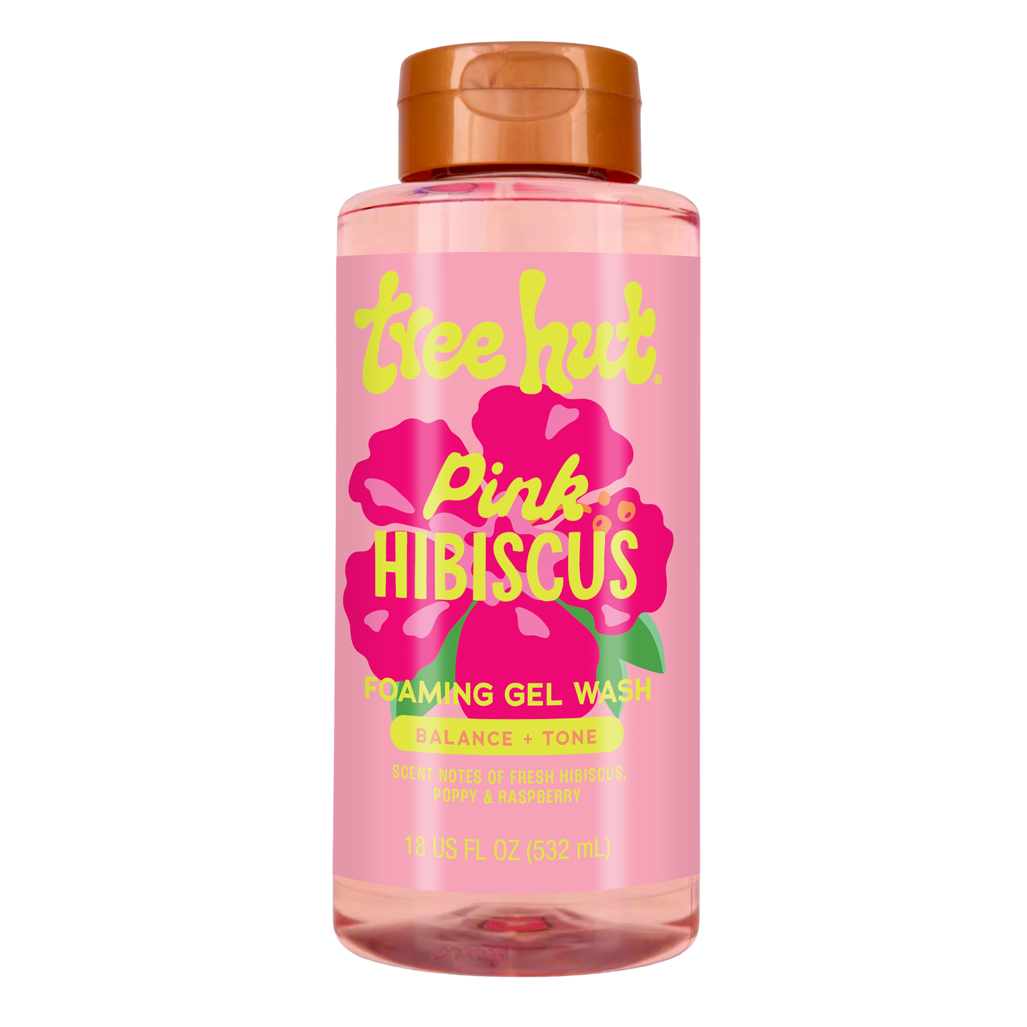 Pink Hibiscus Foaming Gel Wash