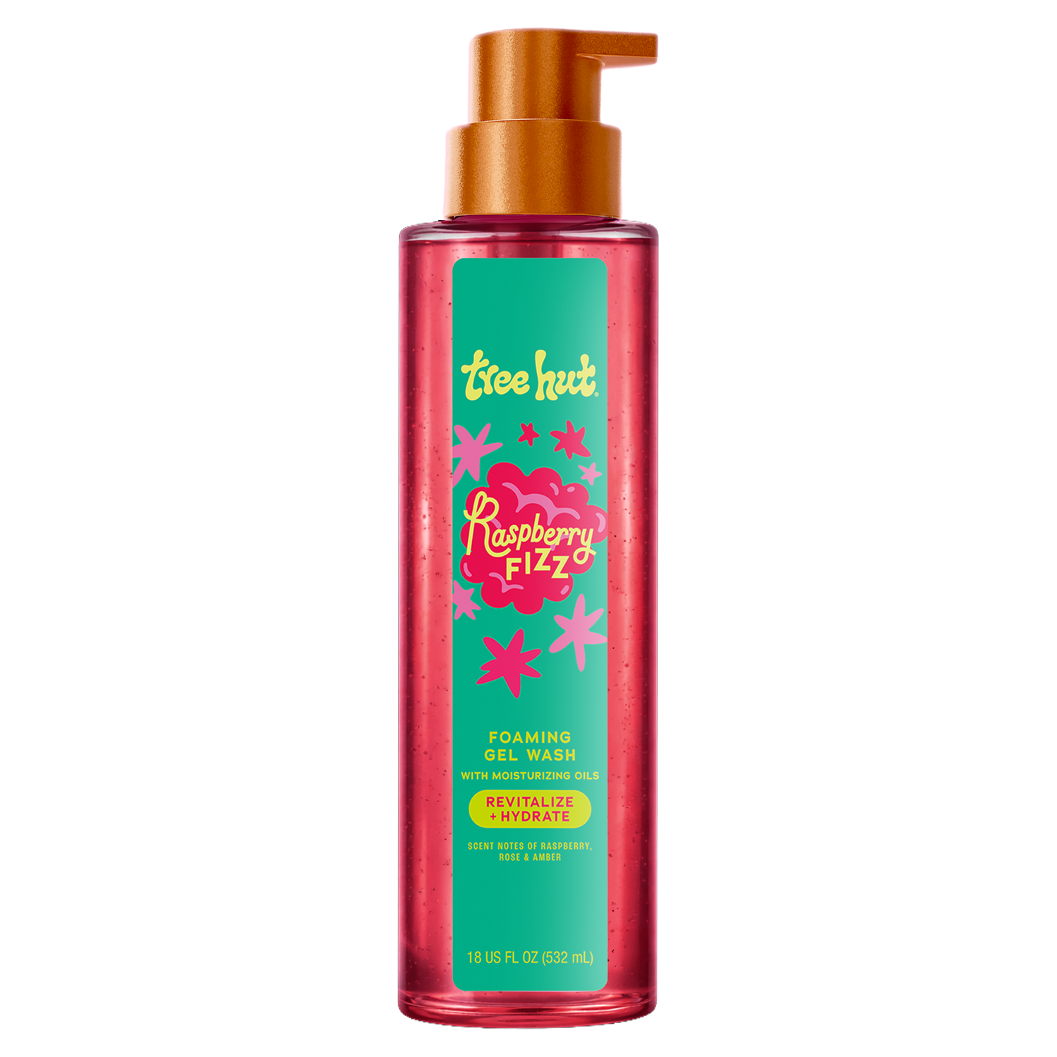 Raspberry Fizz Foaming Gel Wash