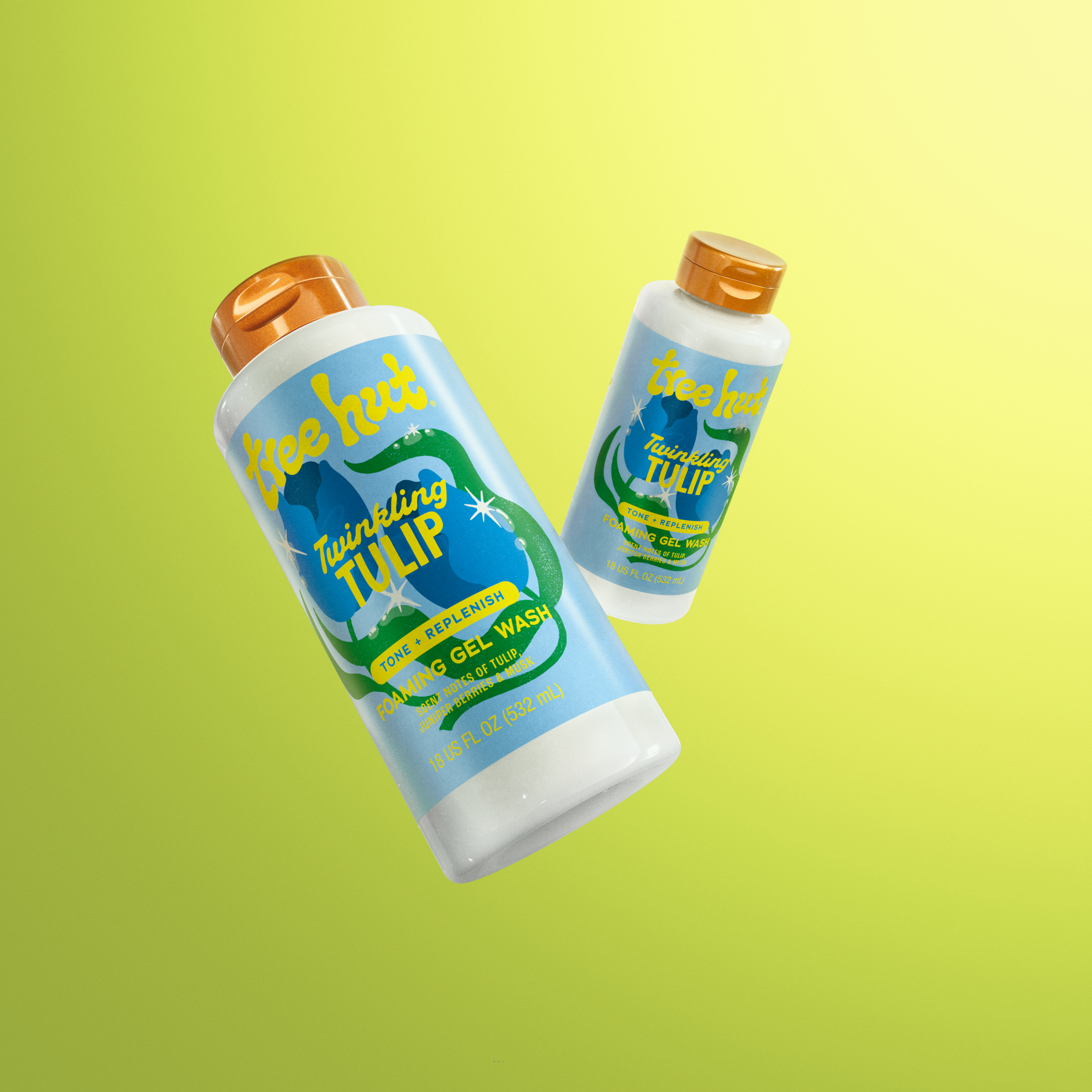 Twinkling Tulip Foaming Gel Wash - Image 2