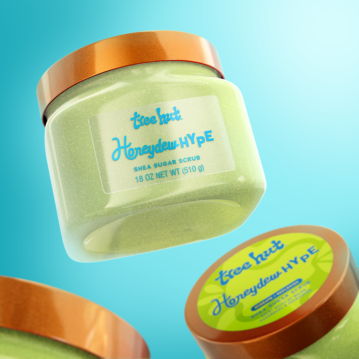 Honeydew Hype Shea Sugar Scrub - Image 2