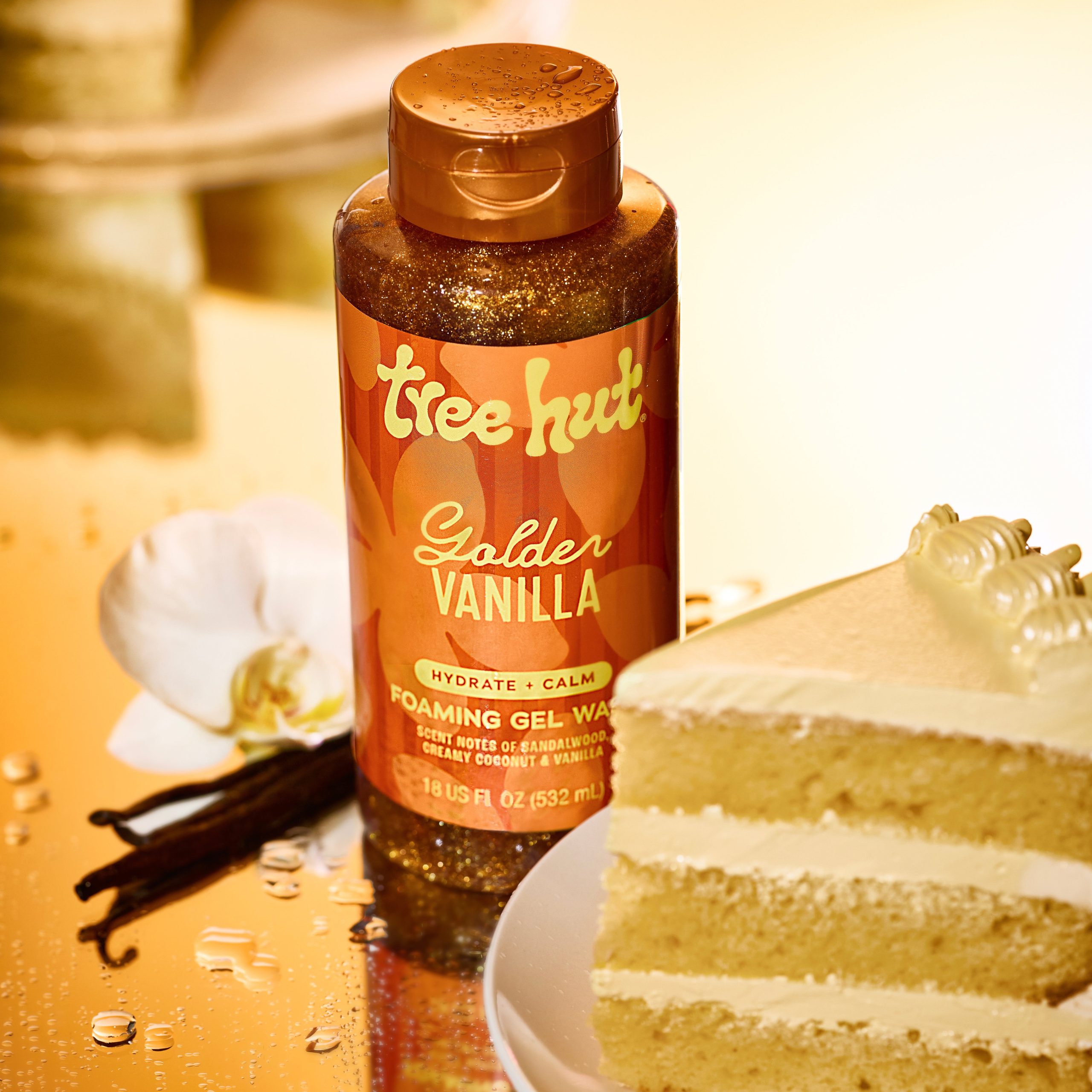 Golden Vanilla Foaming Gel Wash - Image 6