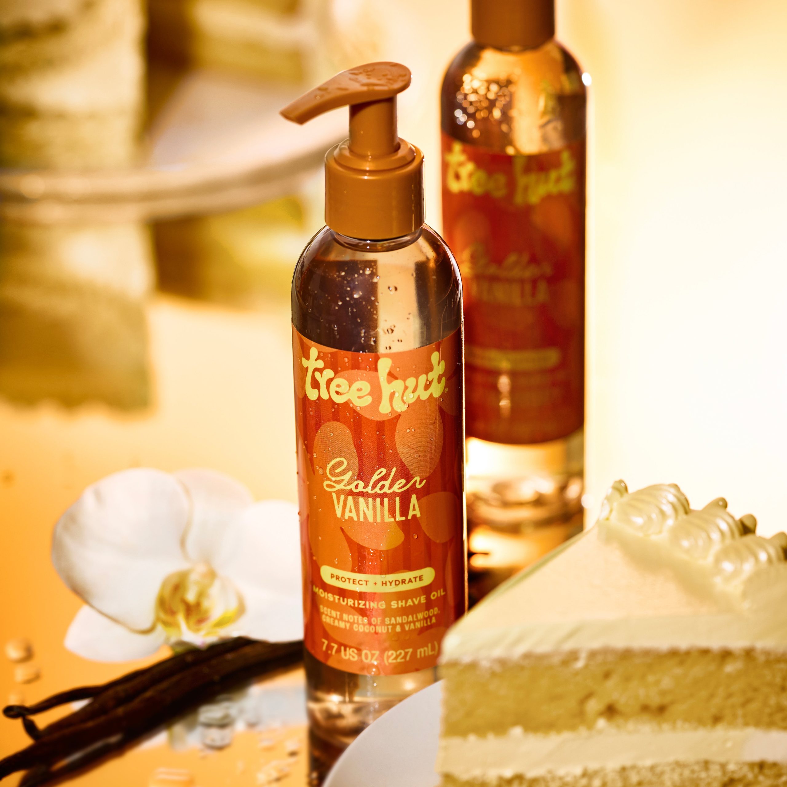 Golden Vanilla Moisturizing Shave Oil - Image 2