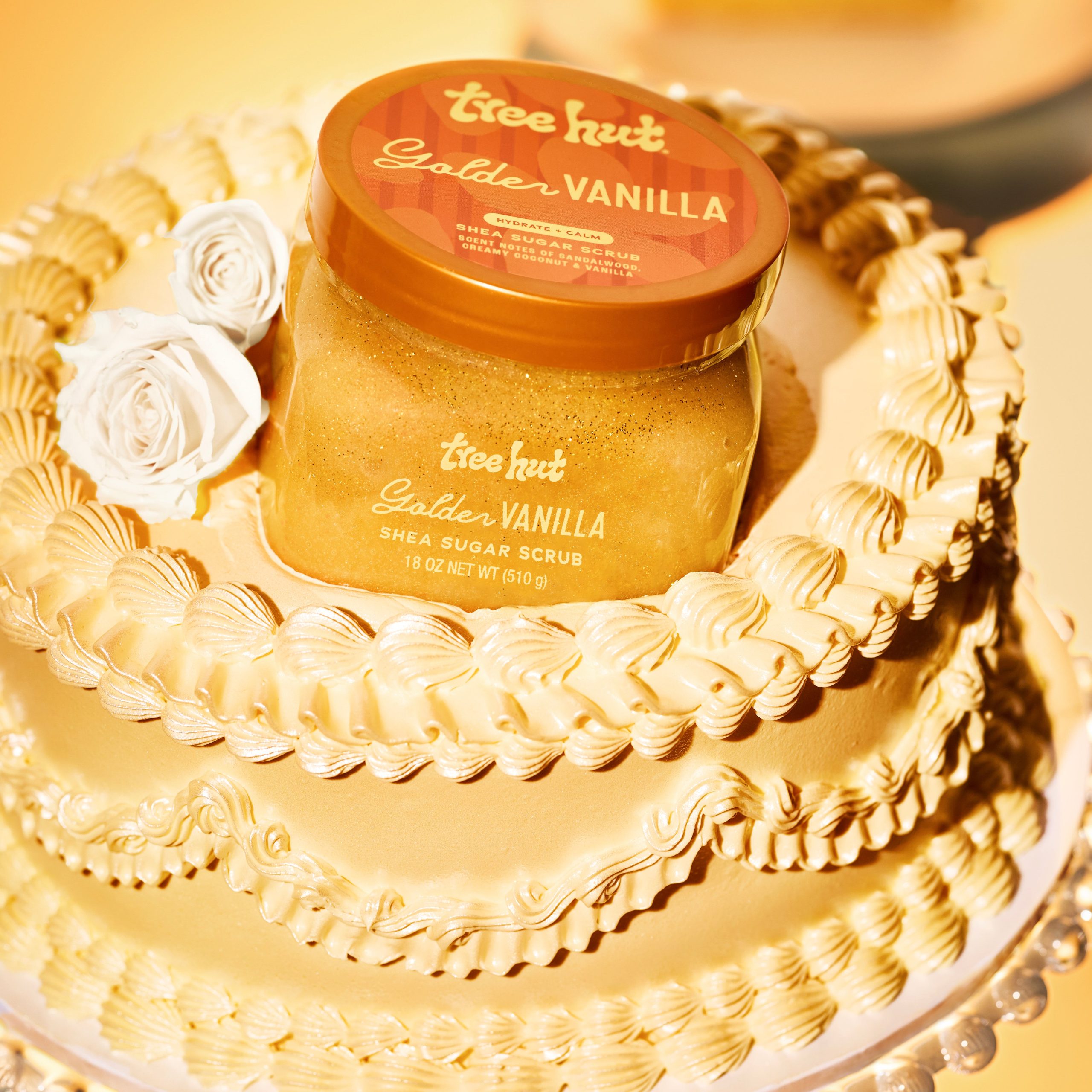 Golden Vanilla Shea Sugar Scrub - Image 3