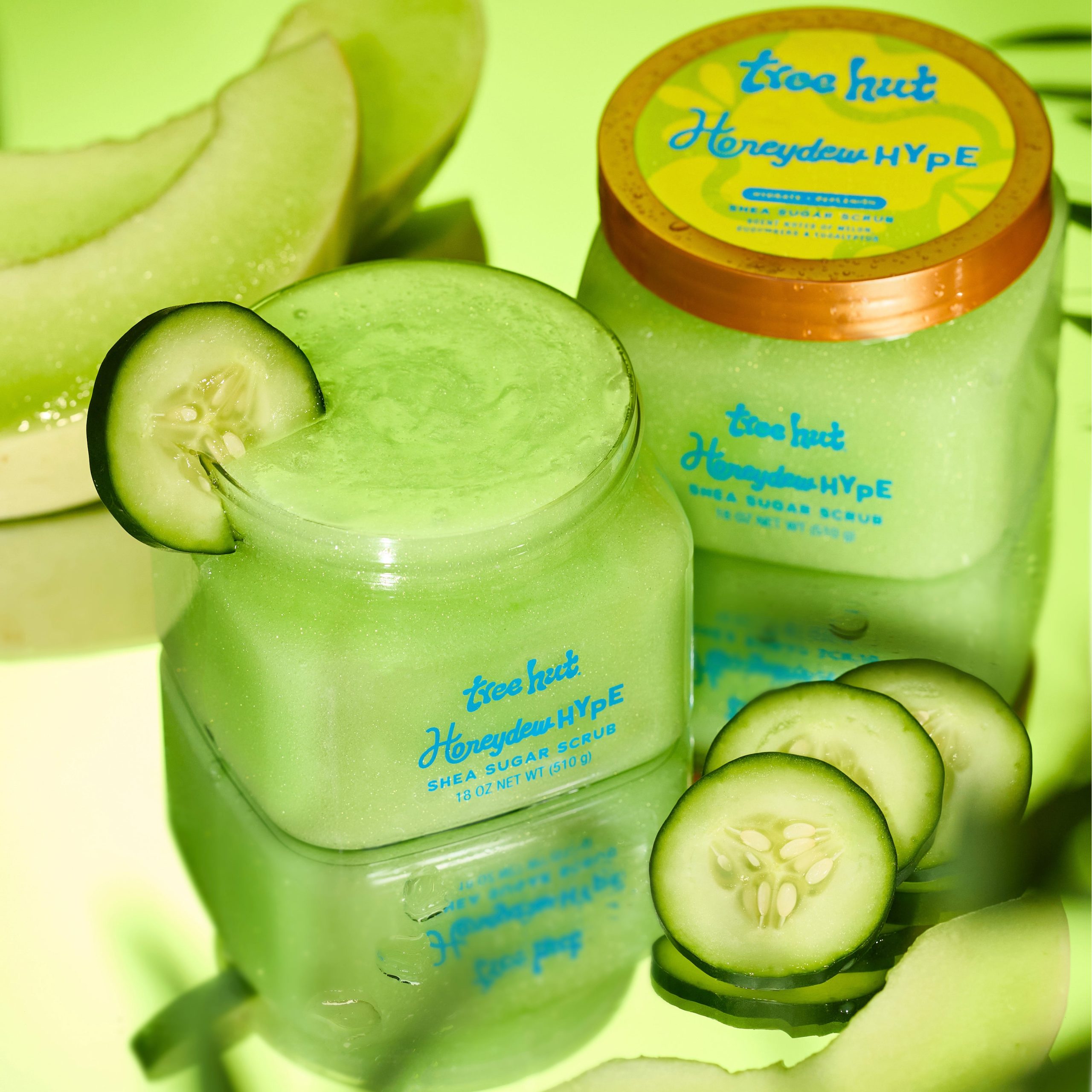 Honeydew Hype Shea Sugar Scrub - Image 4