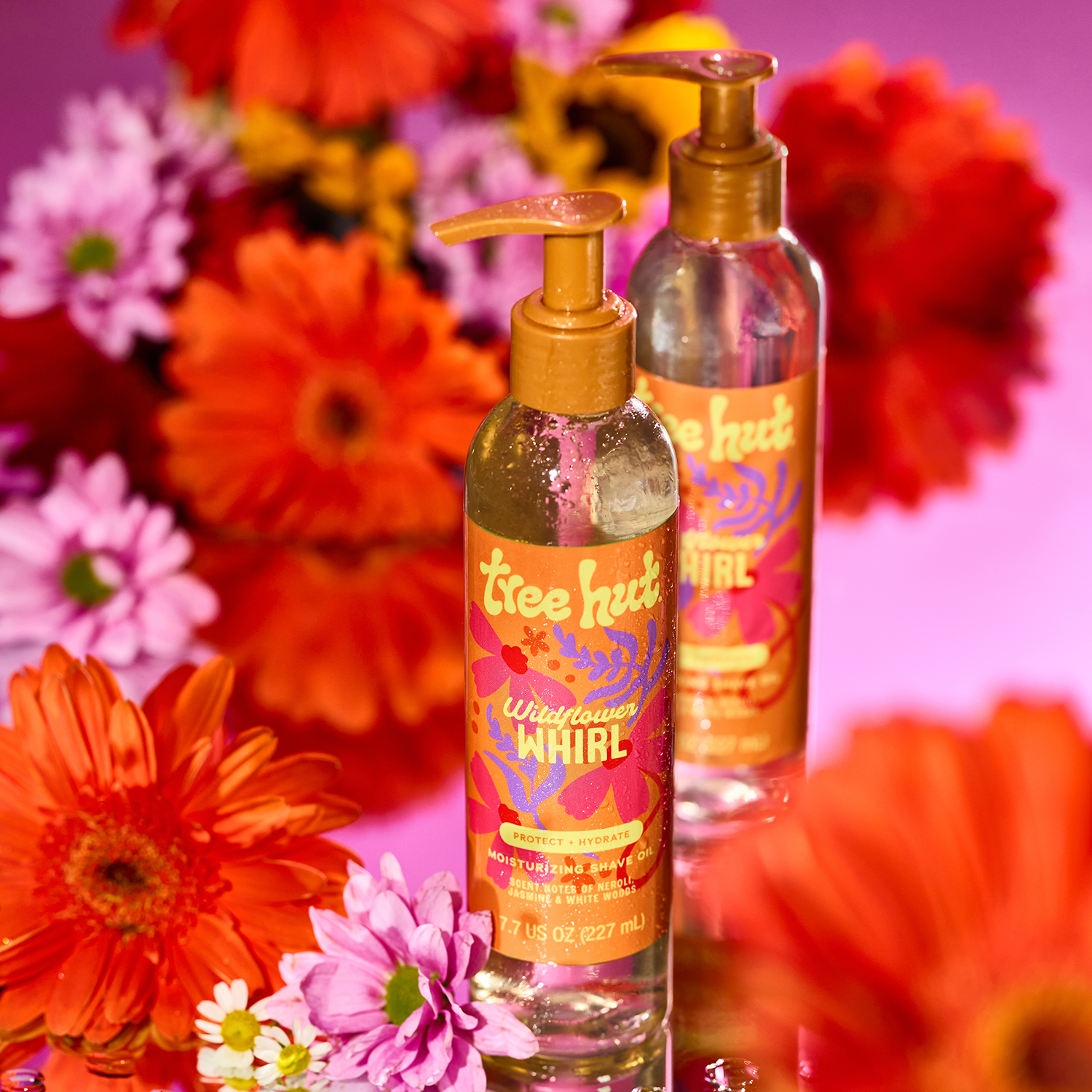 Wildflower Whirl Moisturizing Shave Oil - Image 3