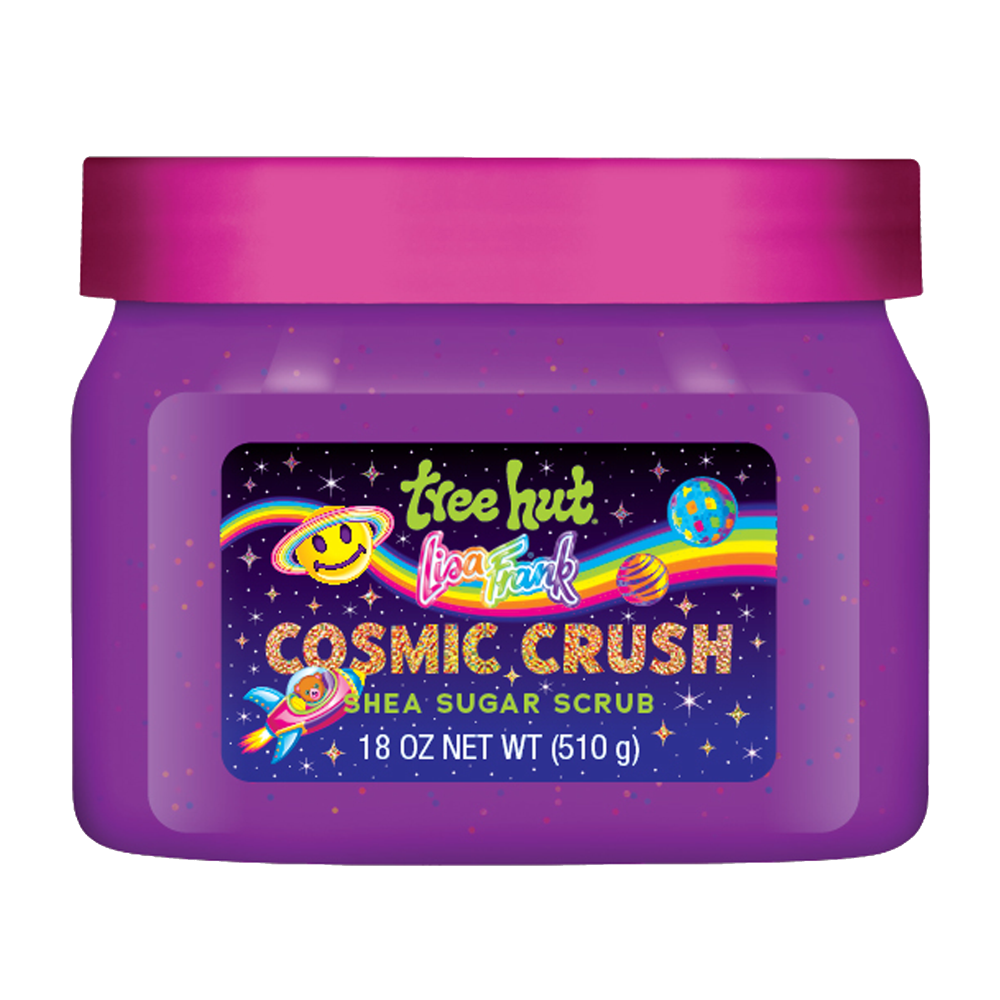 Lisa Frank x Tree Hut Cosmic Crush Shea Sugar Scrub