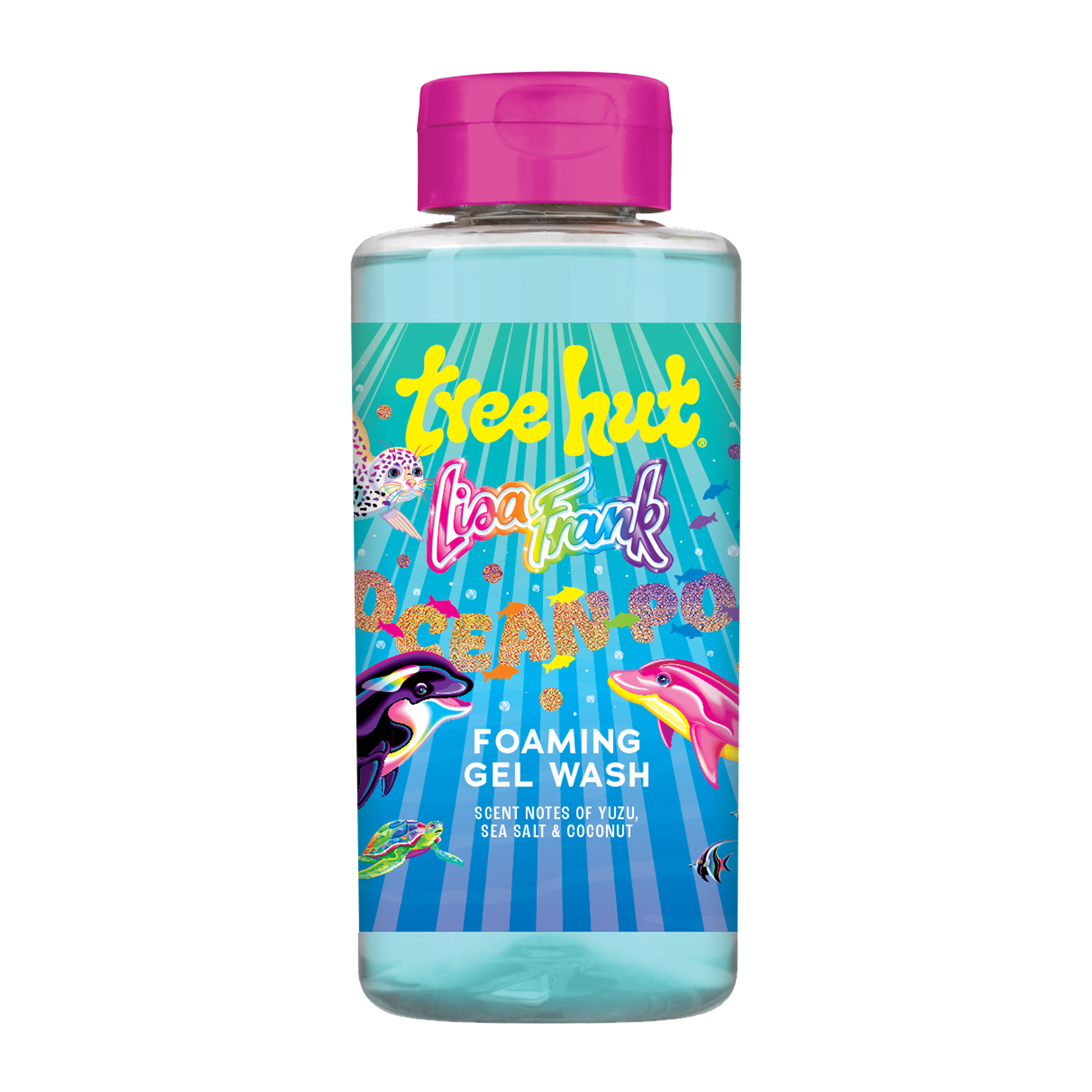 Lisa Frank x Tree Hut Ocean Pop Foaming Gel Wash