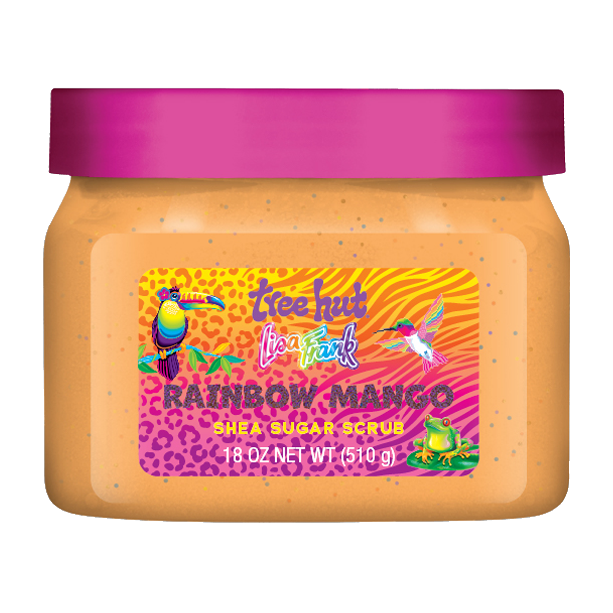 Lisa Frank x Tree Hut Rainbow Mango Shea Sugar Scrub